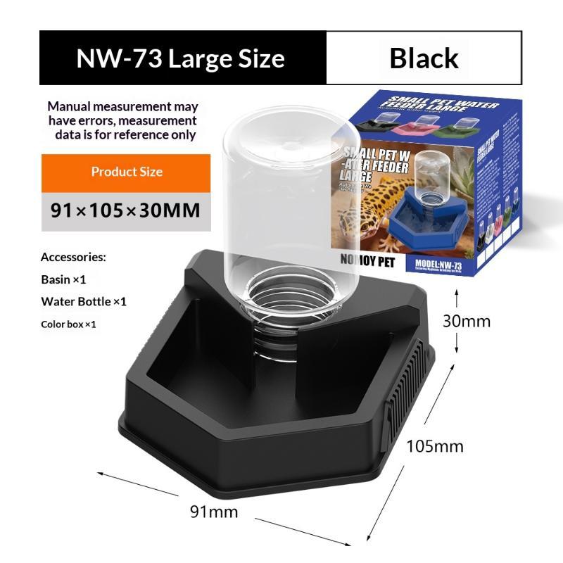 Reptile Food Feeder Bowl,Ornament Portable Easy To Clean,Drinking Tool Feeding Accessories Water Dispenser For Snakes Tortoise