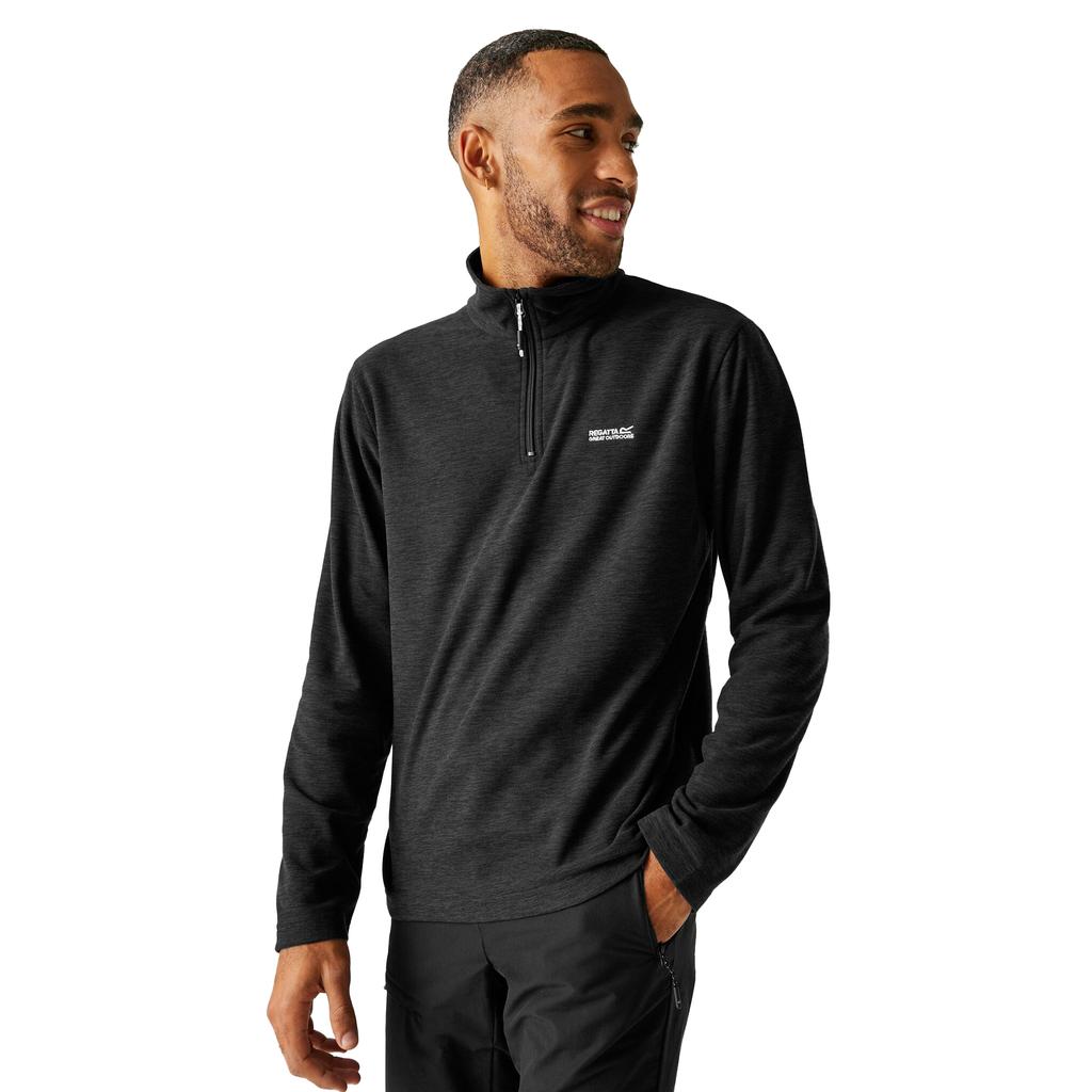 Regatta Men's Thompson Marl Half Zip Fleece Jacket