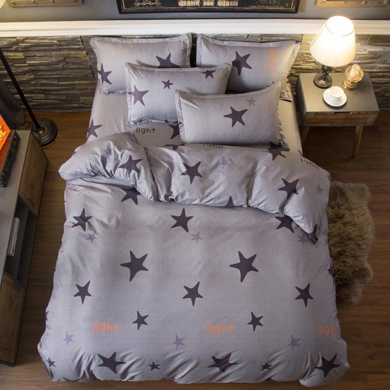 WTEMPO Bedding Sets 4pc Duvet Cover Bed Sheet Twin Queen Size