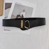 Solid Color Elastic Cummerbunds Elastic Wide Waist Corset Elegant Corset Belt  Girl