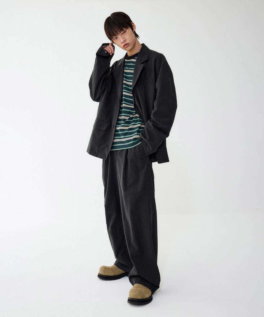 STUDIO TOMBOY [Men] Maxi Setup Pants_Black 9155331184