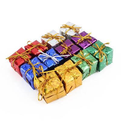 Christmas Gift Box Multicolor Ing Decor Xmas Tree Ornaments Party Accessories Foam Set