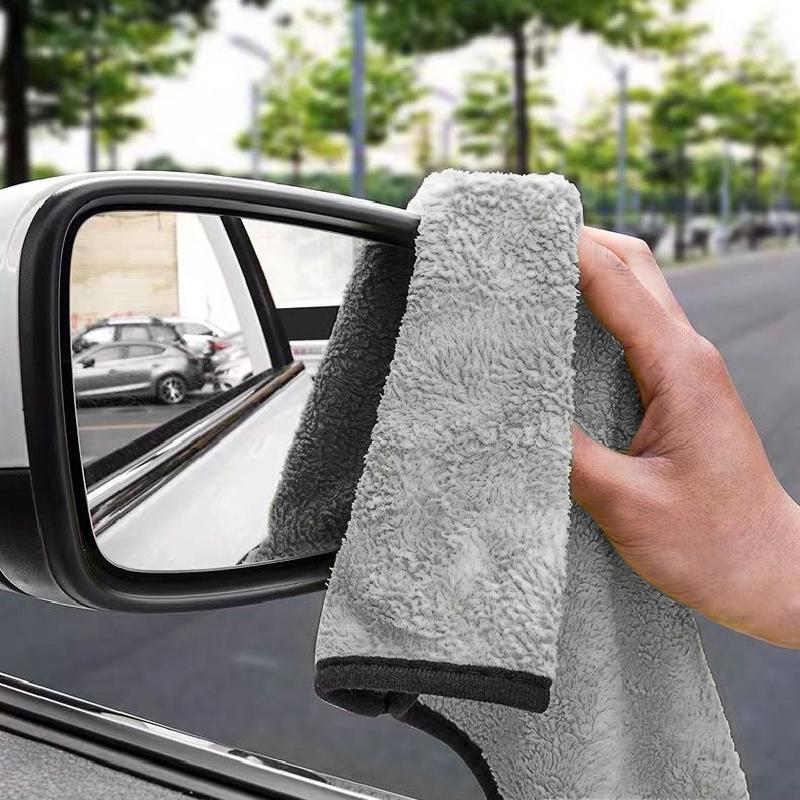 Auto Logo Emblem Car Wash Microfiber Towel Cleaning Drying Rag Cloth Accessories For Mazda 3 6 2 Atenza Axela CX3 CX4 CX5 CX7 MS vf11