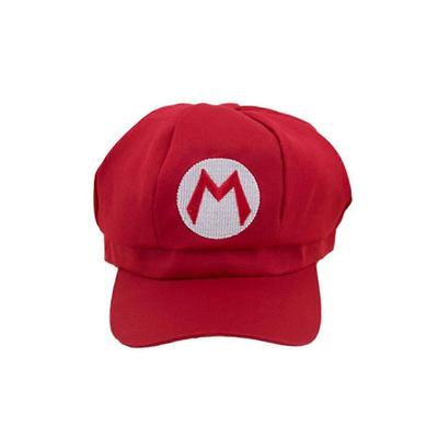 (rot)Anime Super Mario Bros Muster Mütze Luigi Buchstabe Cosplay Cartoon Baseballkappe Kostüm Für Männer Frauen Waluigi Odyssey Kappe