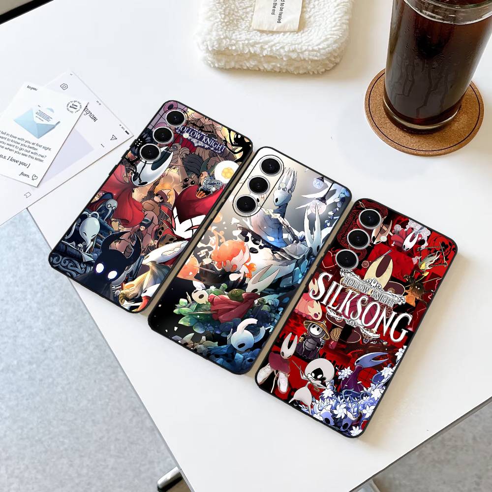 Game H-Hollow K-Knight Phone Case For Samsung S 24 Fe 25 Ultra Plus 20 Lite 21 30 22 23 24 22 Ultra 5G Fundas