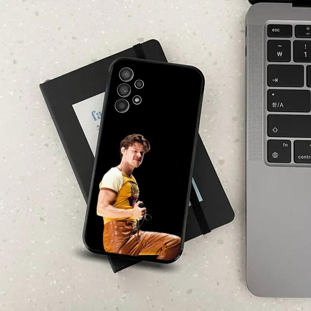 Singer H-Harry-Styles-S Phone Case For Samsung Galaxy A13,A21s,A22,A31,A32,A52,A53,A71,A80,A91 Soft Black Cover