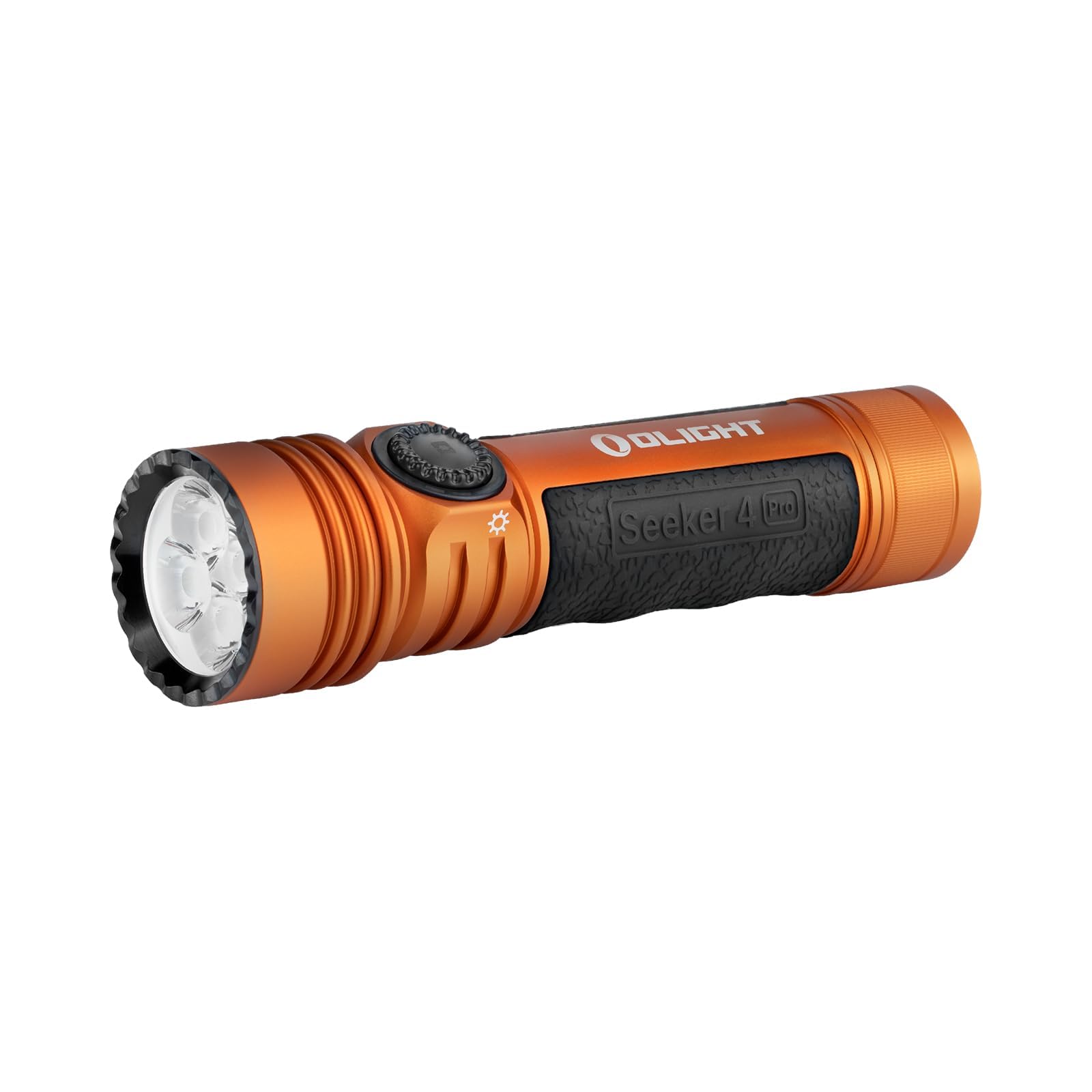 

OLIGHT Seeker 4 Pro LED Яскравий 4600 до 260 м Перезаряджуваний Міцний IPX8 Рівень заряду Батареї Ідеально для Катастроф, На вулиці, Ночі, Відключення Електроенергії та Надзвичайних Ситуацій помаранчевий
