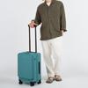 Suitcase S Size 1 Night 2 Days 2 Nights 3 Days Front Open Capacity Expansion Function Caster Stopper Carry Case Carry Bag Saluton Black [Ace Tokyo]