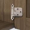 Self Closing Door Hinge with Screws Metal Self Closing Cabinet Hinge Hydraulic Buffer Spring Hinge for Cabinet Door