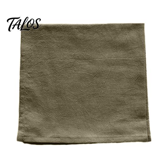 Premium Quality Cloth Napkins Solid Color Napkin, Elegant Reusable Fabric Washable Farmhouse Napkin for Wedding Baby Shower Dining Table Decor Cotton