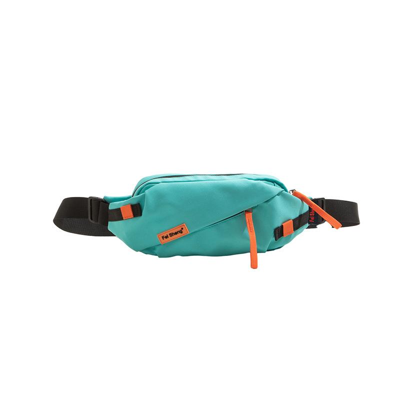 Large Capacity Chest Bag Minimalist Versatile Casual Crossbody Bag Water Resistant Shoulder Bag for Students