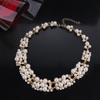 Vintage Pearl Necklace Multi-layer Pearl Dangle Earrings Elegant Wedding Jewelry Set  Women