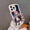 Date a Live Yamai Kaguya Wavy Edge TPU Handyhülle für iPhone 17 16 15 14 13 12 11 Air Pro Max Plus Buntes Cover