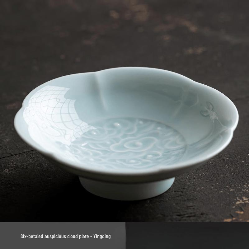 Handun Chinese Ceramic Dessert & Snack Plates