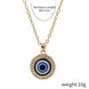 Collier pour Femmes Pendentif Collier Multicouche Collier INS Beau Collier Élégant pour Elle