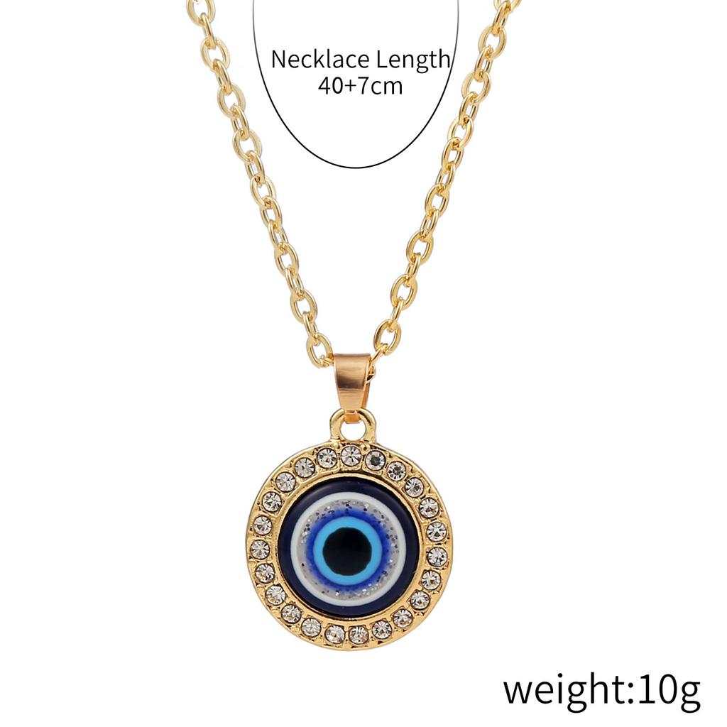 Collier pour Femmes Pendentif Collier Multicouche Collier INS Beau Collier Élégant pour Elle