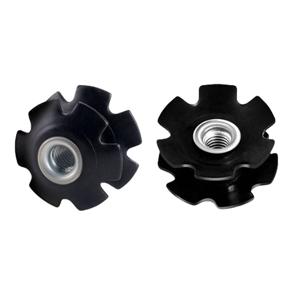10Pcs Bicycles Headset Star Nut Mountain Bike Fangled Nut Front Fork Mount Core Fastening Bolts Easy To Install