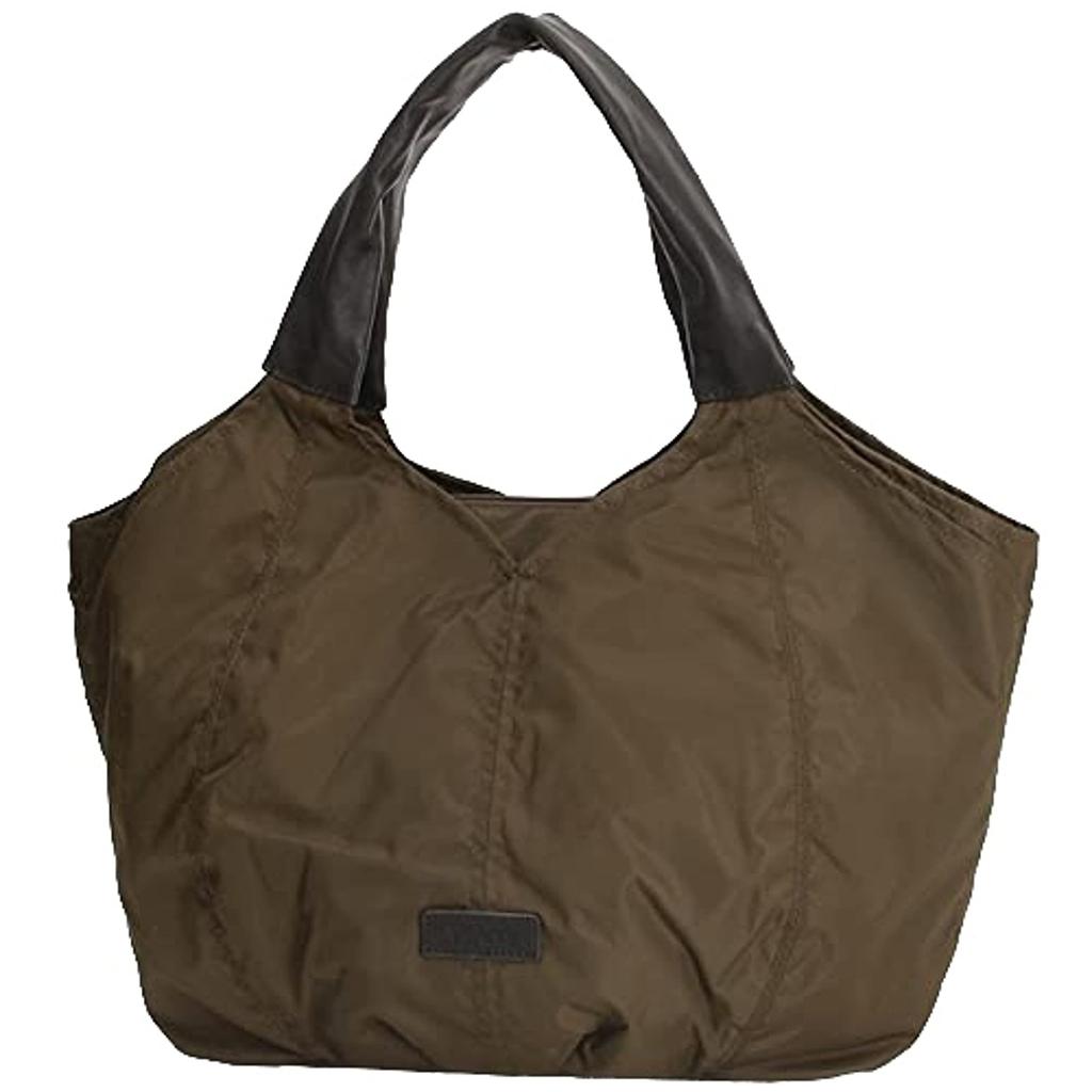 Tote Recycled Soft Medium Brown [Isaac] Bag, Nylon, Tote, Size, Women's, (20)