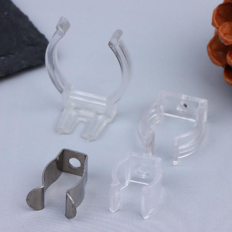 10Pcs T5 T8 LED Neon Fixed Clip Plastic Buckle Connector Holder Anti Slip for Hallway Decorative Tube Lights