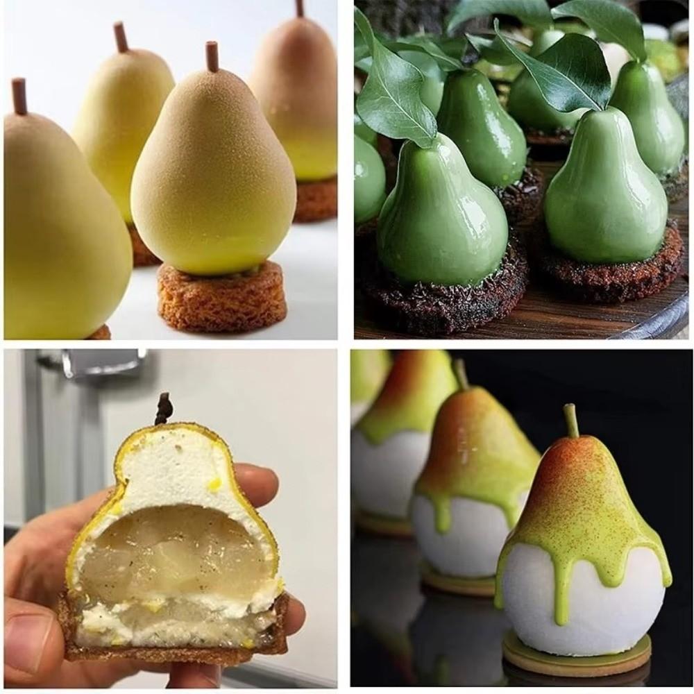 Silicone Realistic Fruit Baking Mold Non-toxic Jelly Pudding Mold Mousse Cake Molds  Wedding Cakes