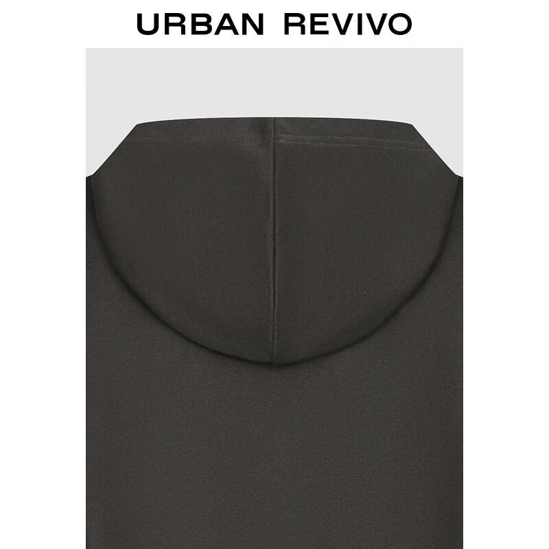 UR Women's Hooded Casual Embroidered Patchwork Dress