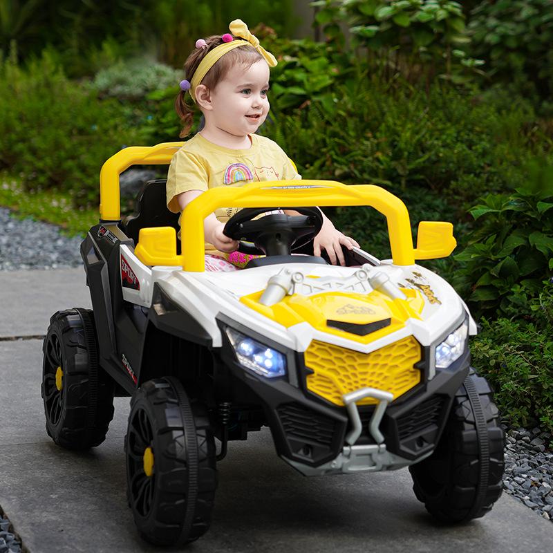 Dětské terénní elektrické auto na ježdění s dálkovým ovládáním