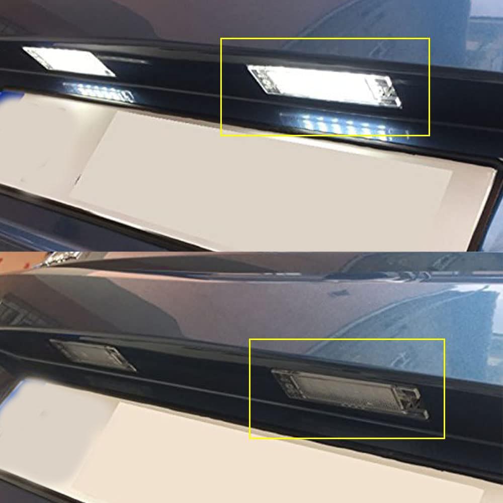 

1 пара светодиодных фонарей номерного знака для OPEL Zafira B 2005-2011