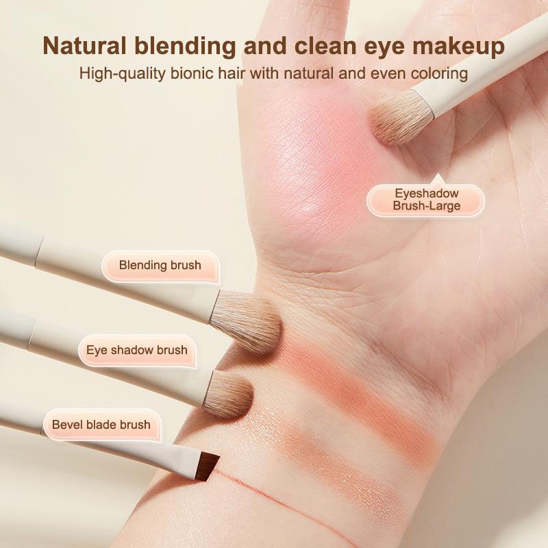 5/6/8/10 Makeup Brushes Set Upgrade Blade Eyeliner Brush Fine Oblique Head Eyebrow Brush Under The Eyes Place Detail Brush