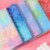 Luxury Gradient Plush Star Notebook, A5 Student Diary, Daily Plan, Perfect High Value Gift, Reward, 1Pc