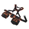 Electrician Tool Bag Adjustable Shoulder Waist 1680D Water Proof Multi Pockets Tool Organizer for Repair Construction
