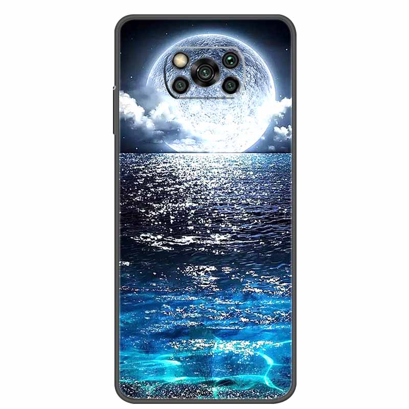 For Poco X3 Pro Case Cool Silicone TPU Soft Print Phone Cover For Xiaomi Poco X3 NFC Case Funda Pocophone X3 Pro PocoX3 Pro Capa