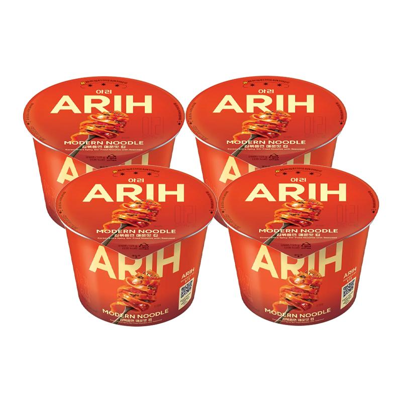 Paldo BTS Nudeln [ARIH] Moderne Nudeln Koreanische Gebratene Nudeln im Becher 125g  (7 Geschmacksrichtungen, 23 Optionen)
