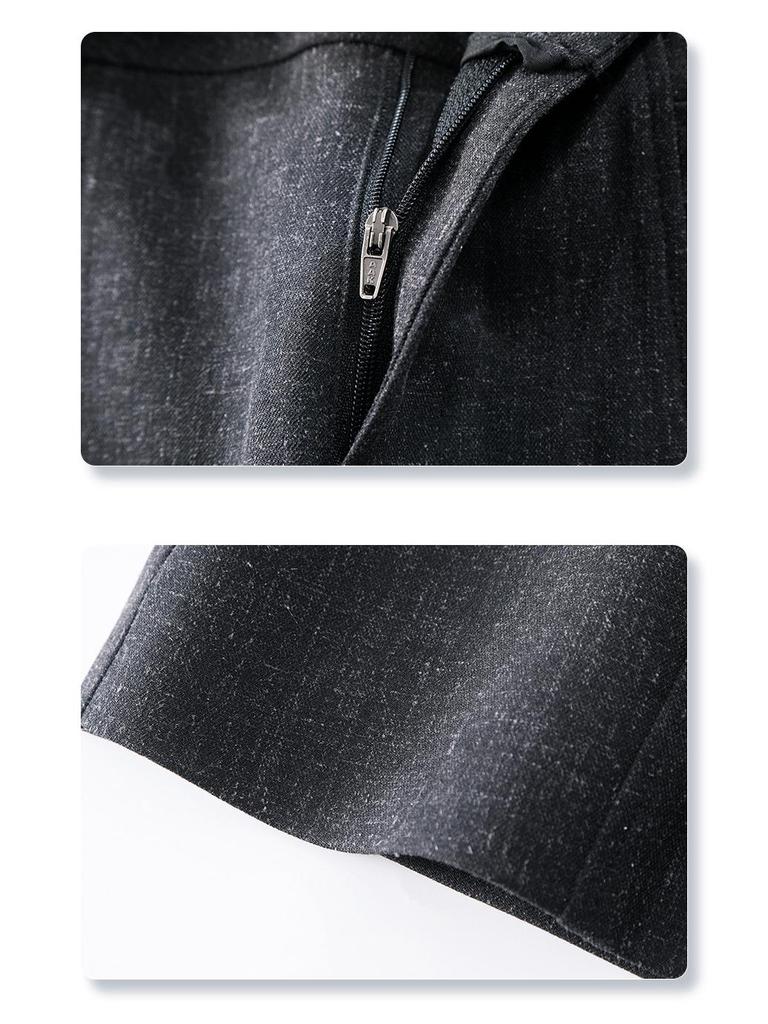 Women's Spring 2025 Casual A-line Suit Shorts - Loose, Wide-Leg, Four-Point Style