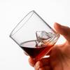 180ml/280ml Mountain Ridge Tumbler with 3D Mountain Base Crystal Whiskey Glass for Bourbon & Scotch