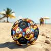 1pc Sonic the Hedgehog Soccer Ball Size 5 Indoor Soccer Ball Fashion Colorful Backyard Game - Great For Sports Fans Gift HE60
