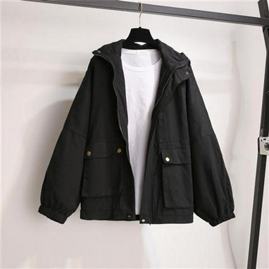 2023 Korean Style Women's Loose Short Jacket - Spring/Autumn Versatile Student BF Mori Workwear