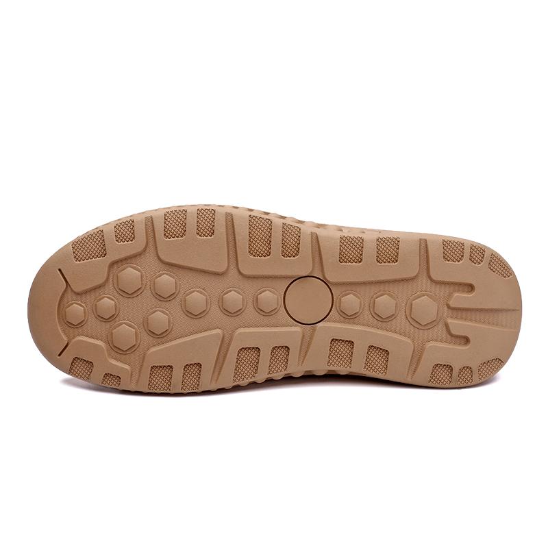 Handmade Casual Leather Shoes Men Loafers Moccasins Man Flats Shoes