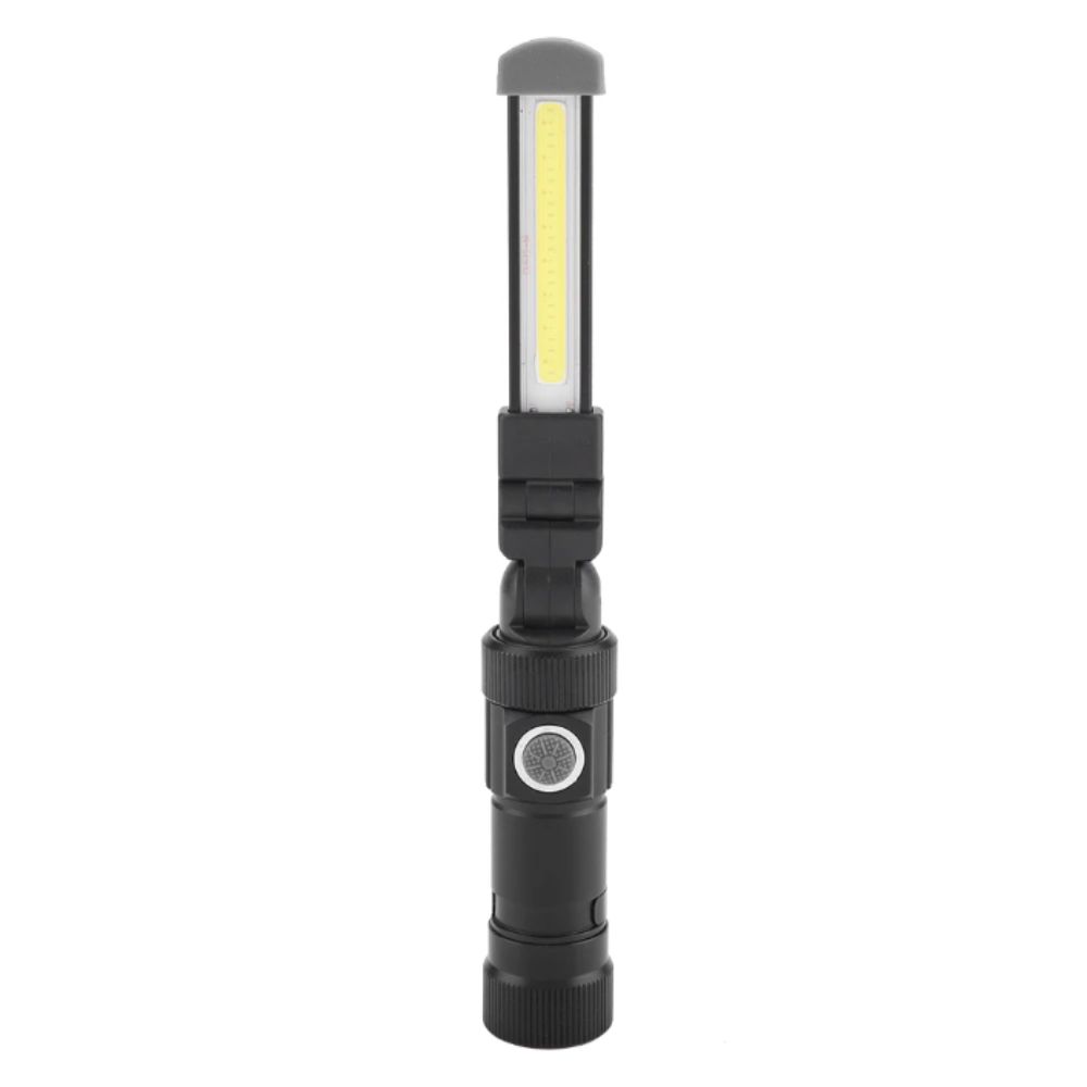 Portable Folding USB Charging COB Emergency Lamp USB Charging COB Technology Magnetic Tail Light 360° Magnetic Point