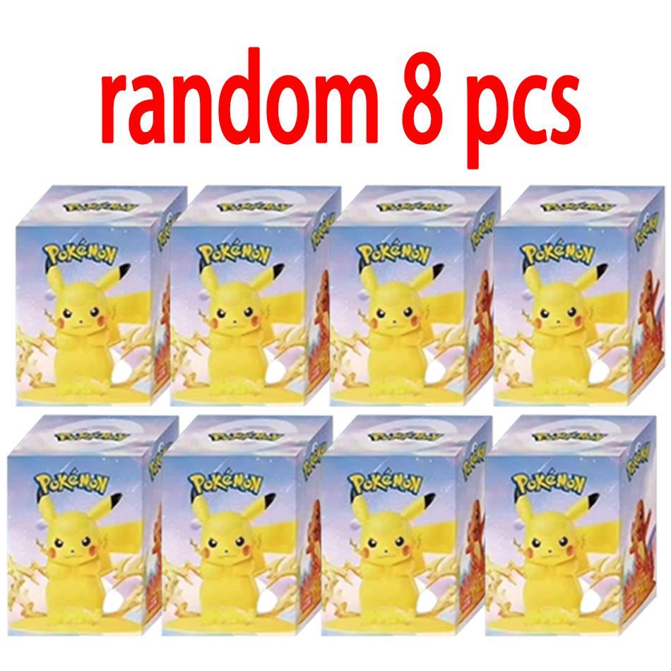 12Patterns Pok  mon Action Dolls Pikachu Blind Box Anime Models Desktop Decorations Pok  mon Toys Children's Birthday Gifts