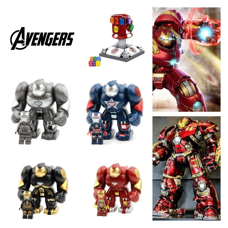 800+ Piece Avengers Iron Man 3 Dr. Strange 2 Hawkeye Thor 4 Lego-compatible Building Blocks Toy