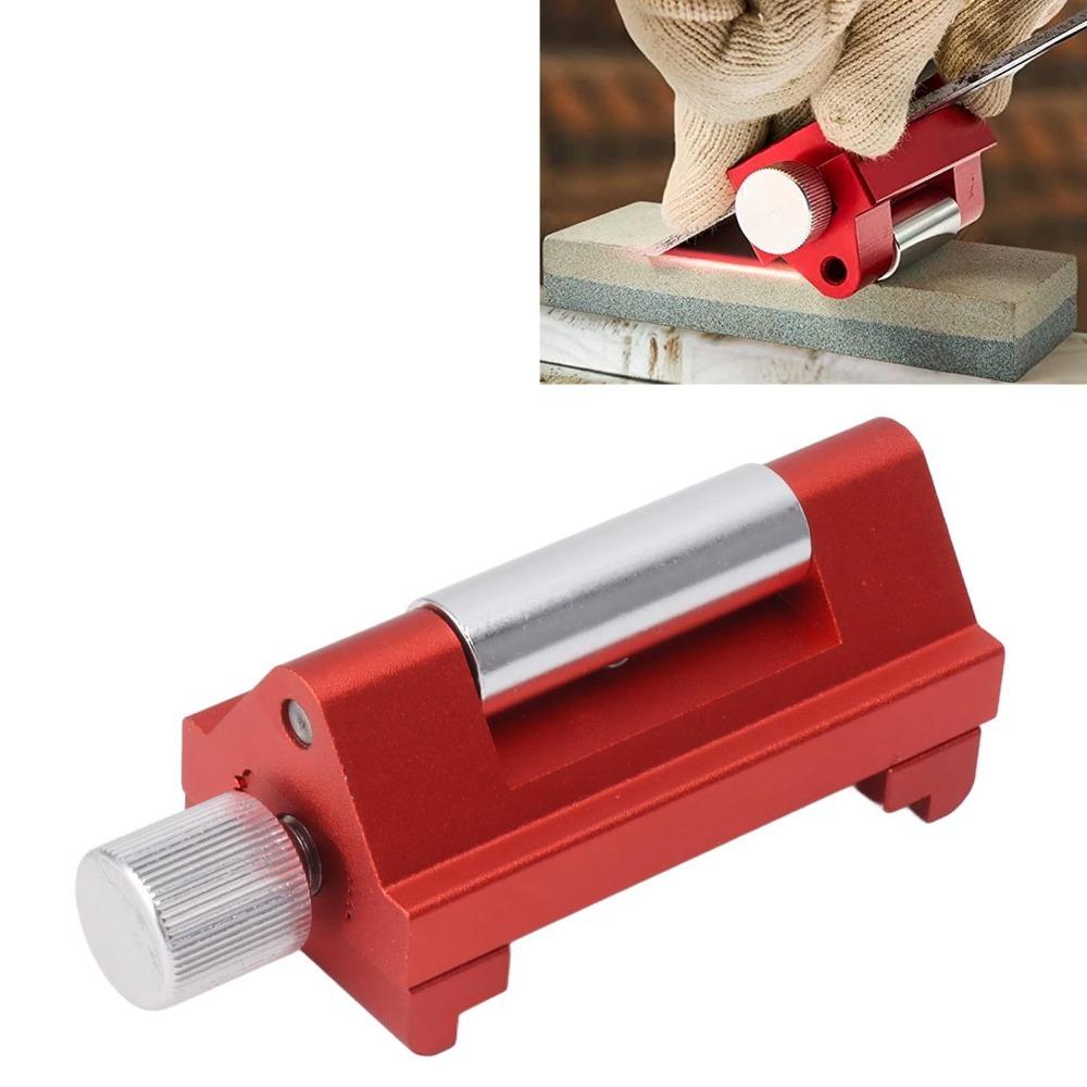 Stainless Steel Honing Guide Tool Red Sharpener Tool Multi-Angle Sharpening Guide  Plane