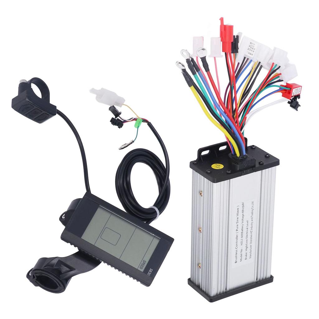 48V 64V 600W Sine Wave Controller S830 LCD Panel Set Brushless Motor Controller for Electric Scooter