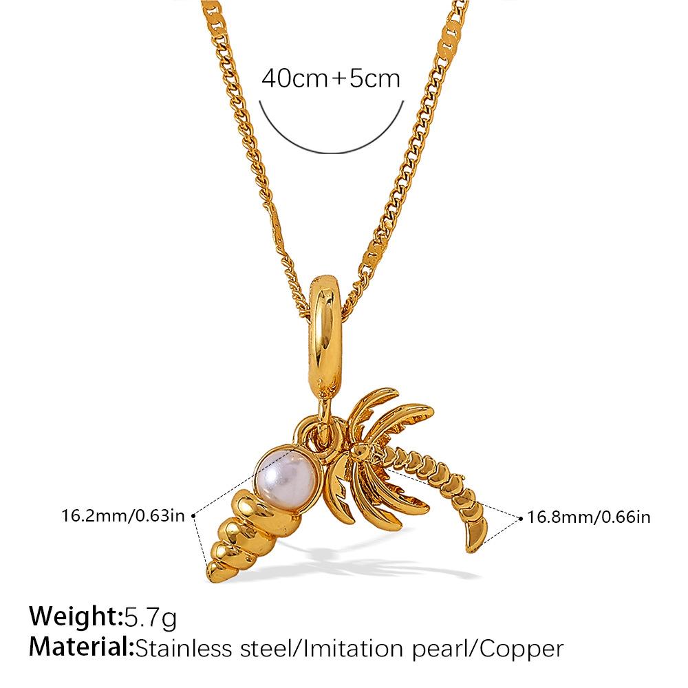 Seaside Vacation Style DIY Turtle Starfish Pendant Necklace Gold-plated Diamond Light Luxury Fashion Jewelry Women