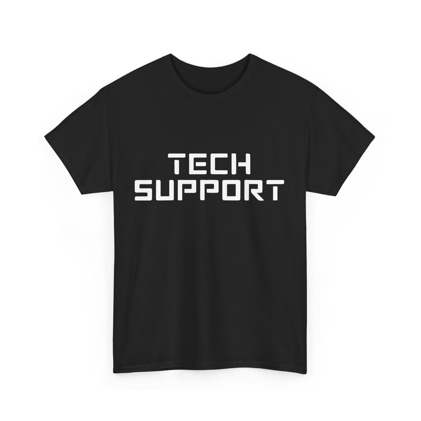 Tech Support Shirt, Programming Lovers Men Funny T-shirt M