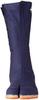 Works Homme Men's Tabi Socks with Resin Toe Cap, 10 Large Seams, Navy, Size 24.5 Cm (100-10)