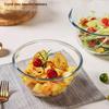 Heat-Resistant Glass Bowl - Salad & Dough Bowl, High-Temperature Calcium Sodium Glass Tableware