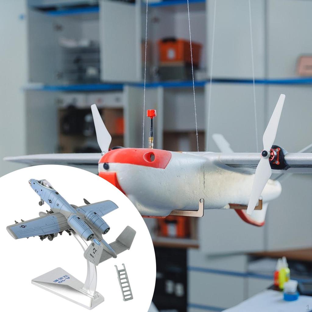 1/72 Airplane Model Aircraft Statue Handcraft Realistic Toy with Sound Decor Fighter