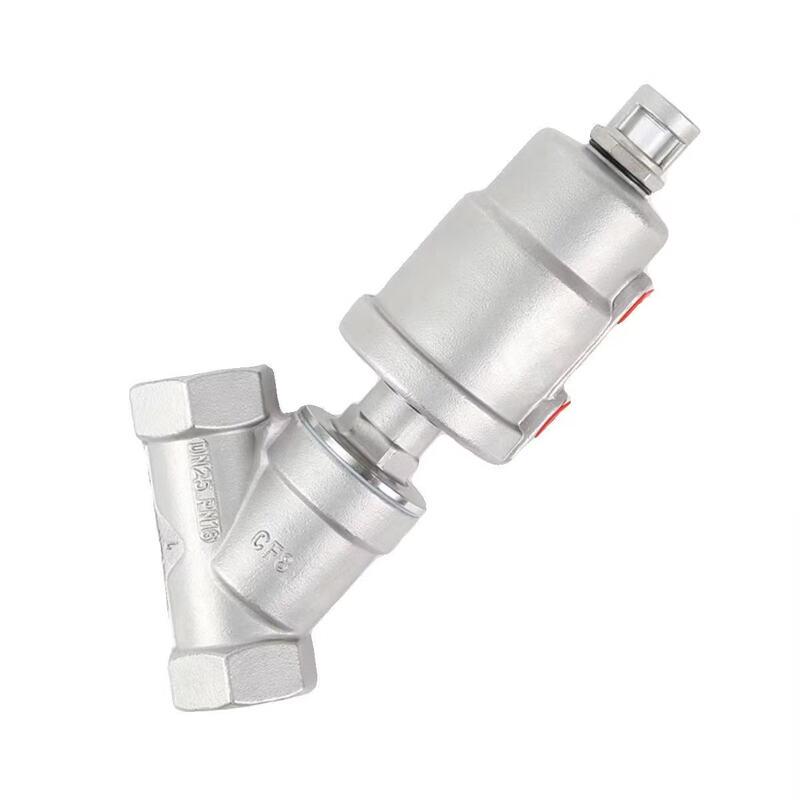 Pneumatic Threaded Angle Seat Valve