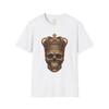 Gold Crown Skull T-Shirt Gothic Skull King Design