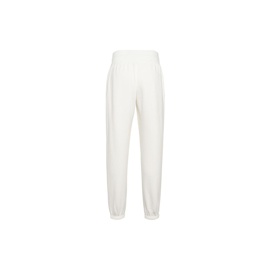 Nike Knitted Sweatpants Women's White Moderate Cuffed Pants DQ5888-133